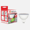 Лампа светодиодная ARTSUN LED MR16 6W GU5.3 3000K