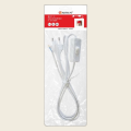 Шнур для бра ARTSUN BR6S-W 2M ШВВП 2 х 0,5 мм2