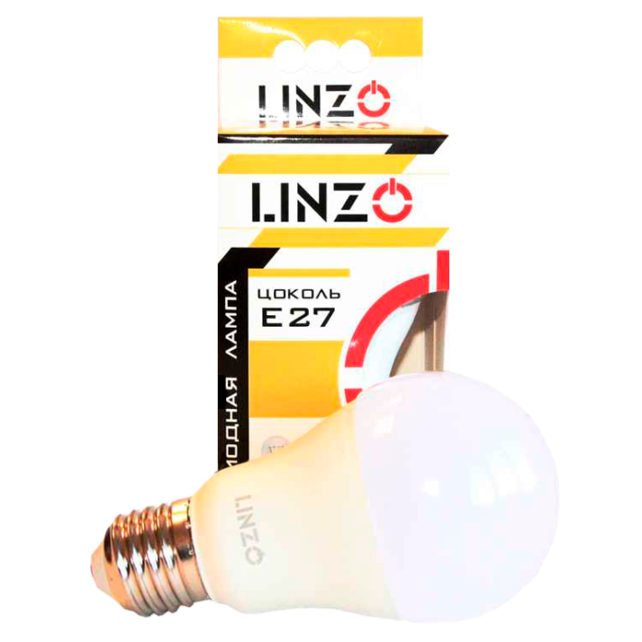Лампа светодиодная LINZO LED A65 19W E27 3000K Лампа светодиодная LINZO LED A65 19W E27 3000K