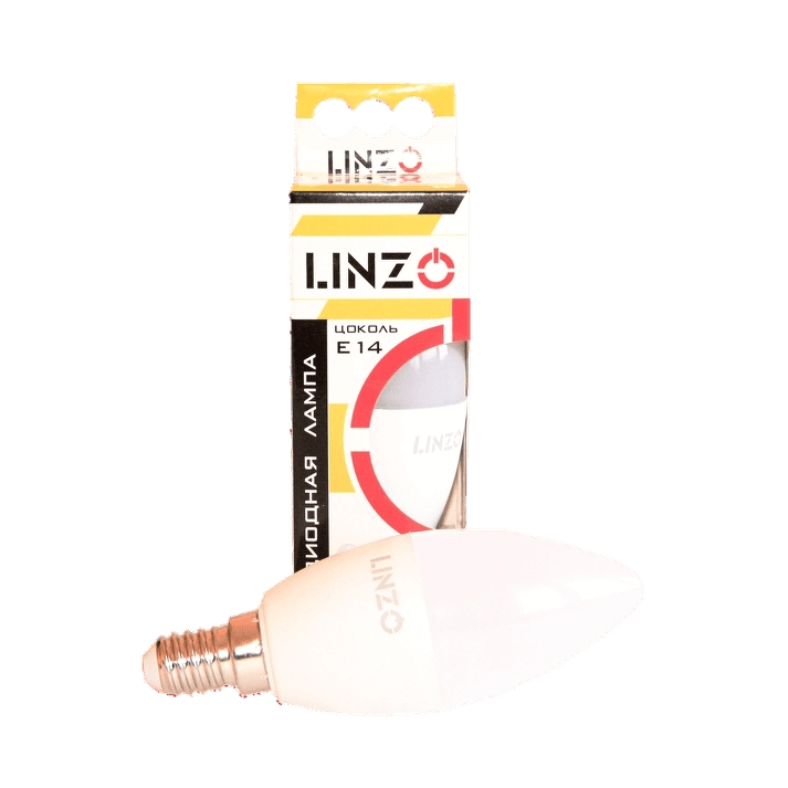 Лампа светодиодная LINZO LED B35 8W E14 3000K Лампа светодиодная LINZO LED B35 8W E14 3000K