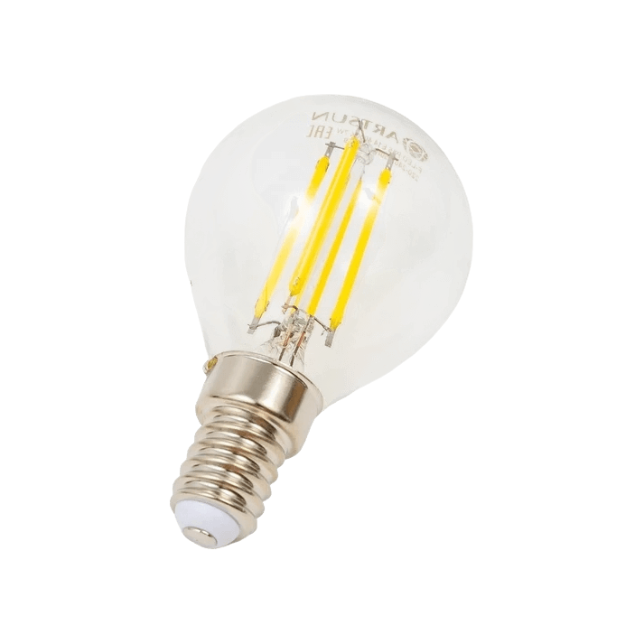 Лампа филаментная ARTSUN F-LED Р45 7W E14 3000K Лампа филаментная ARTSUN F-LED Р45 7W E14 3000K