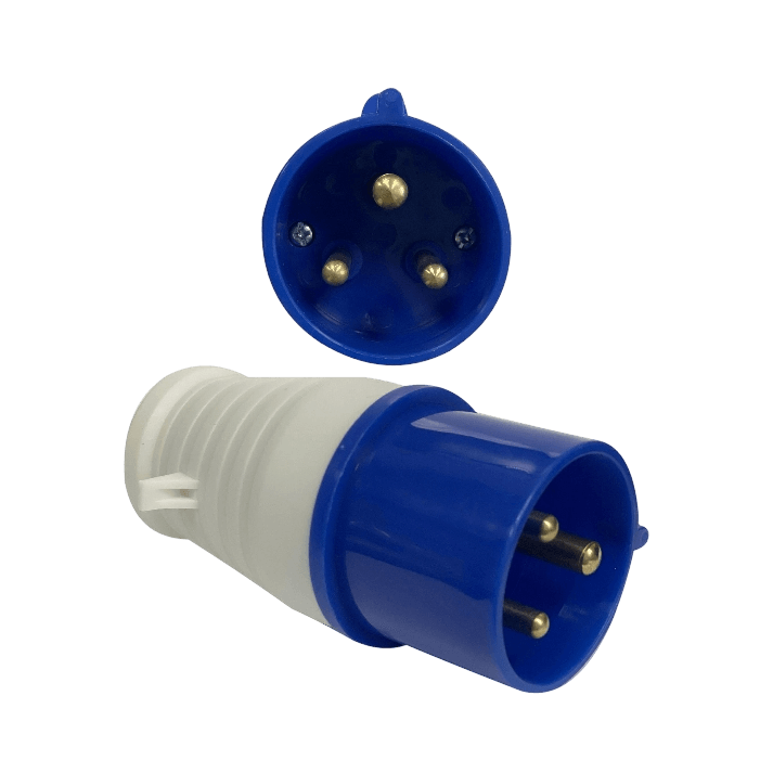 Вилка силовая ARTSUN P-1F-32А-IP44-3P Вилка силовая ARTSUN P-1F-32А-IP44-3P