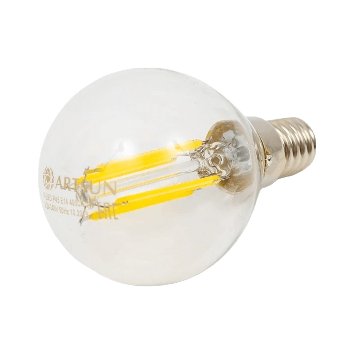 Лампа филаментная ARTSUN F-LED Р45 7W E14 3000K Лампа филаментная ARTSUN F-LED Р45 7W E14 3000K