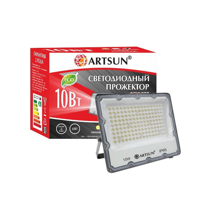 Прожектор светодиодный ARTSUN LED FL 10W 6500K SMD