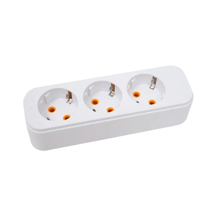 Колодка электрическая ARTSUN K3E-W-250V MAX 16A Колодка электрическая ARTSUN K3E-W-250V MAX 16A