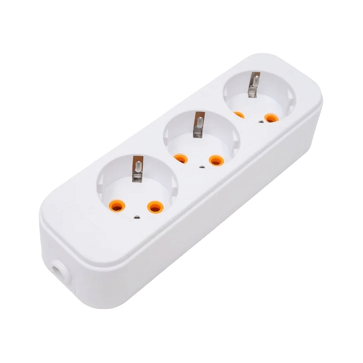 Колодка электрическая ARTSUN K3E-W-250V MAX 16A Колодка электрическая ARTSUN K3E-W-250V MAX 16A